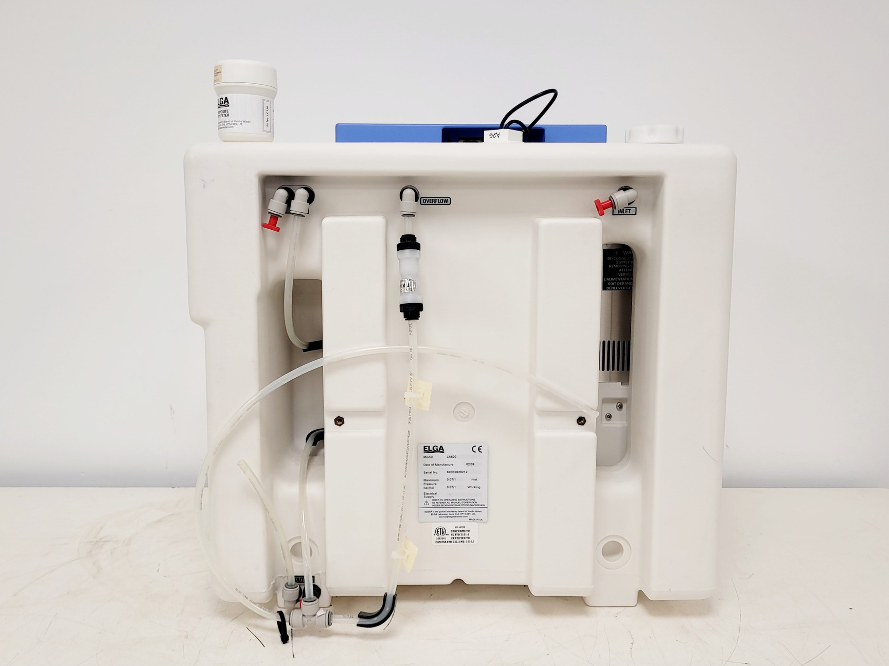 Image of ELGA PURELAB Option-S 7 Water Purifier System & DV 35 Reservoir