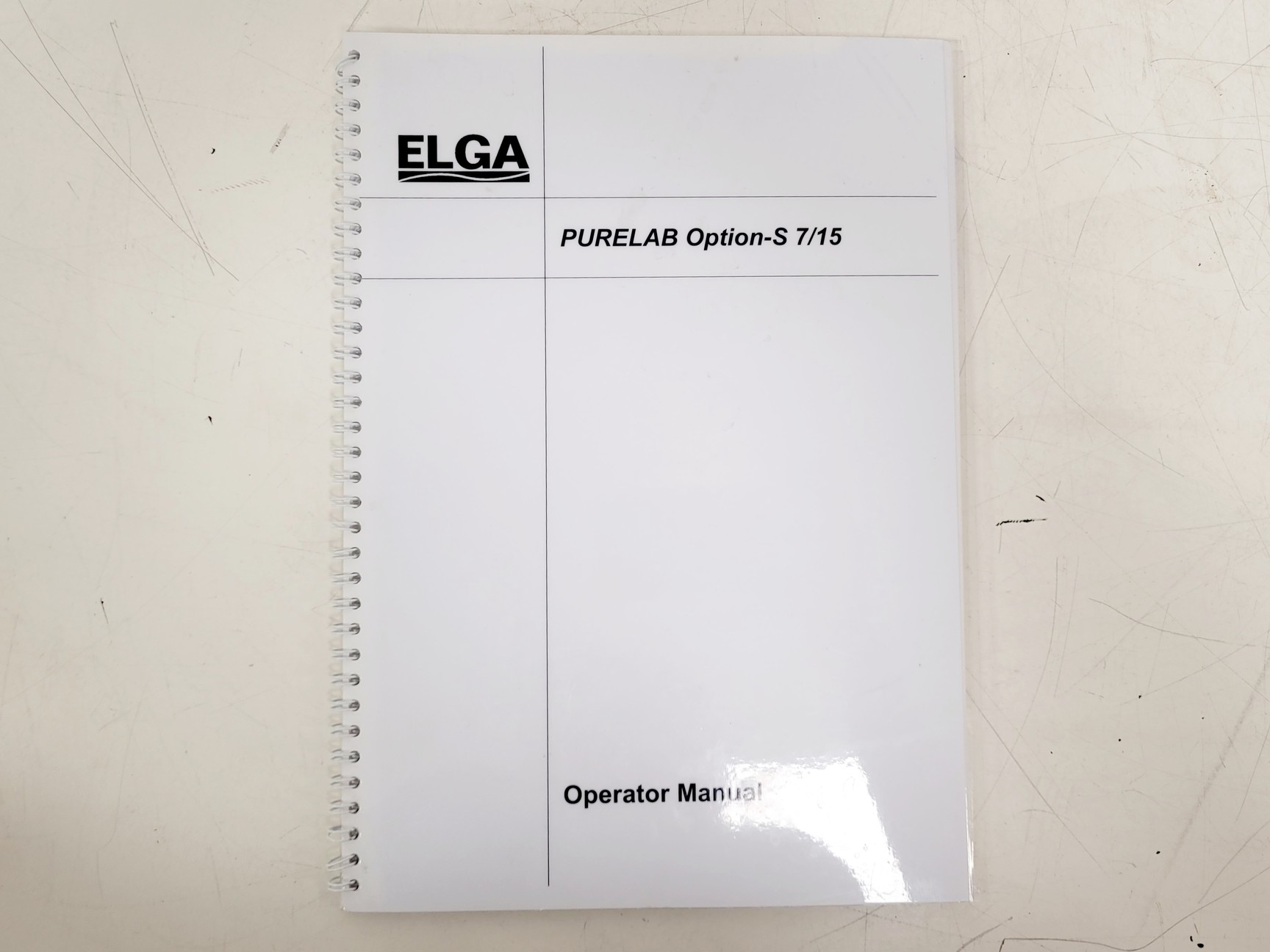 Image of ELGA PURELAB Option-S 7 Water Purifier System & DV 35 Reservoir