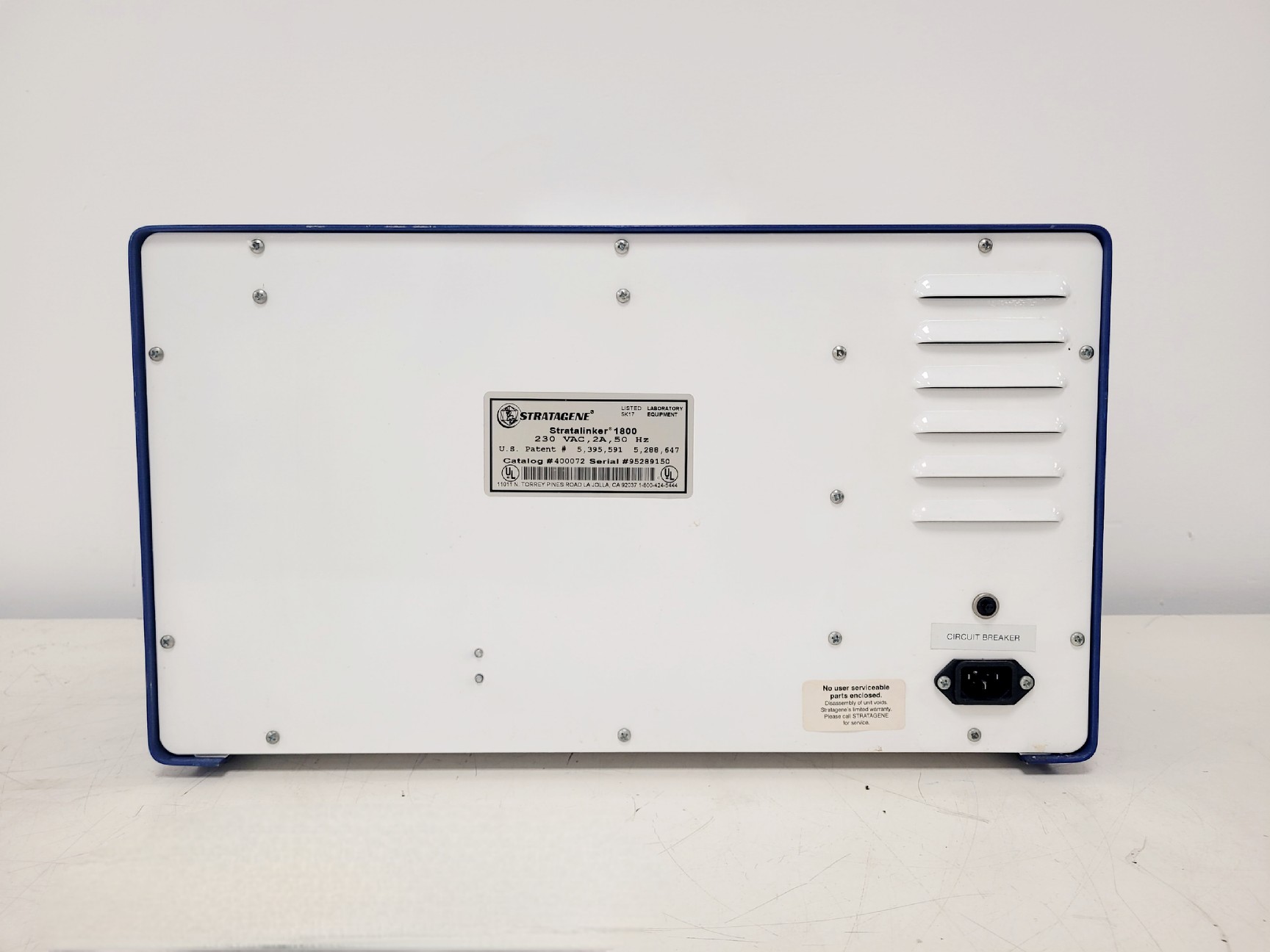 Image of Stratagene UV Stratalinker 1800 Crosslinker Lab