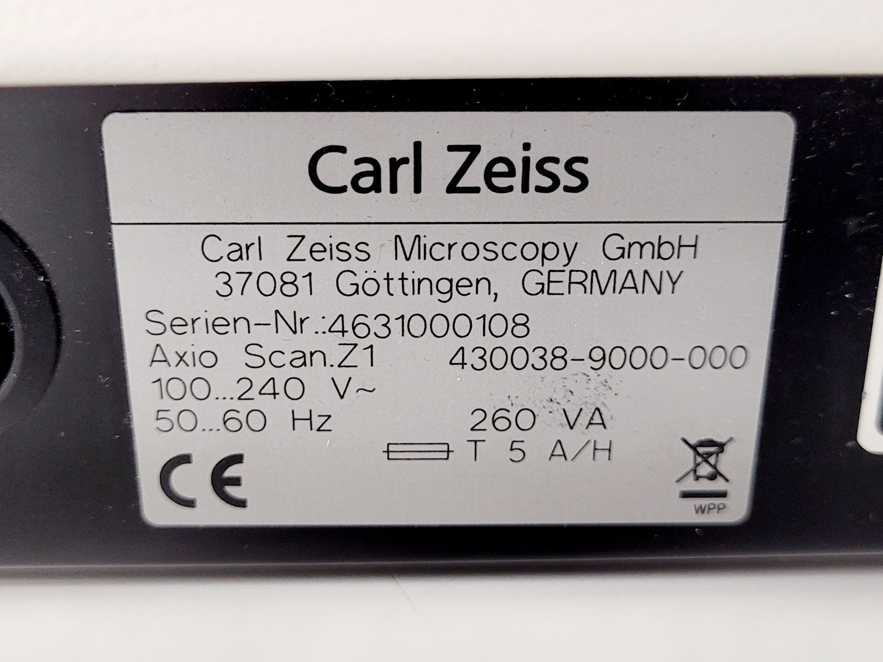 Image of Zeiss Axio Scan.Z1 Digital Slide Scanner w/ X-Cite Xylis and PC System