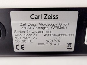 Thumbnail image of Zeiss Axio Scan.Z1 Digital Slide Scanner w/ X-Cite Xylis and PC System
