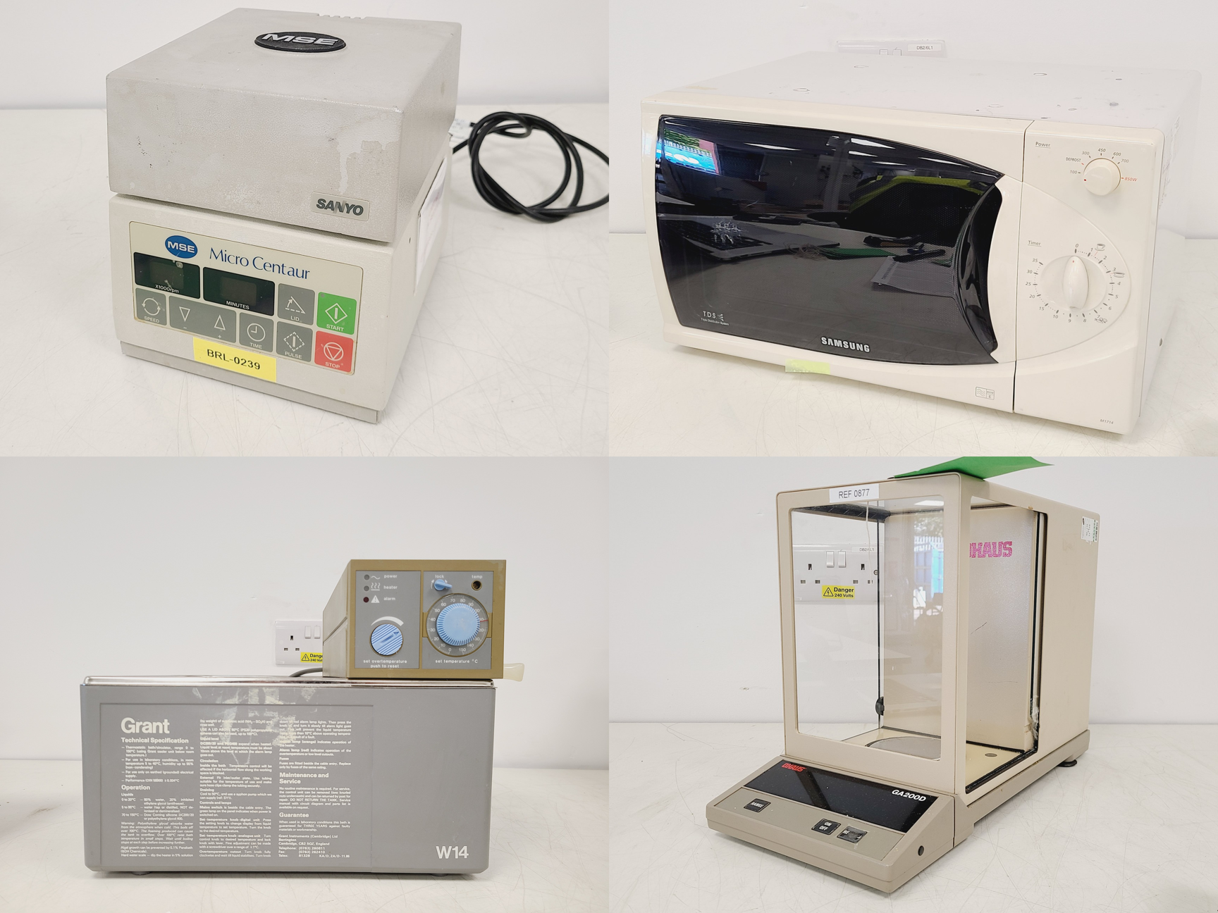 Image of Mixed Job Lot of Laboratory Equipment - Sanyo, Leitz, Stuart, Grant 