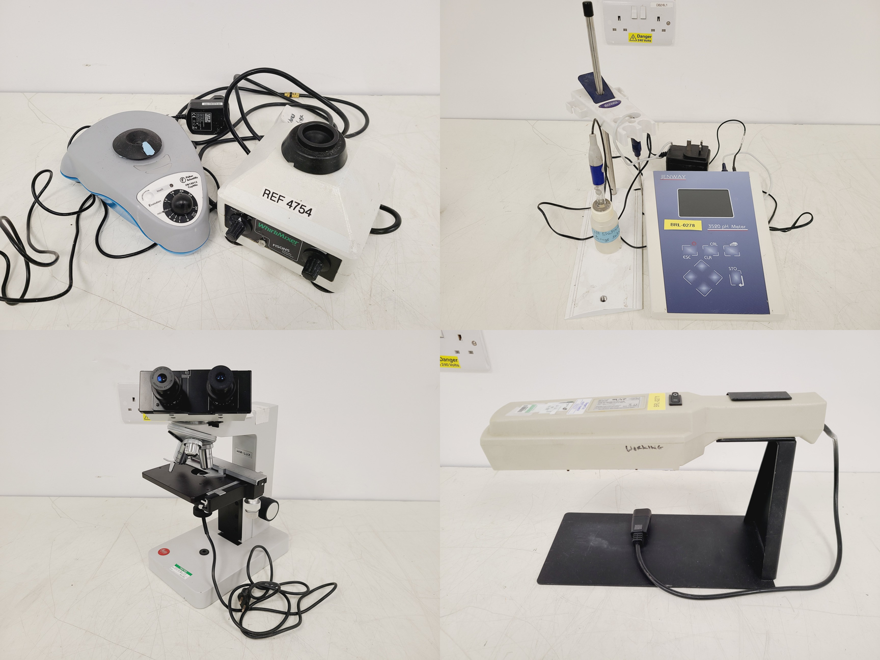 Image of Mixed Job Lot of Laboratory Equipment - Sanyo, Leitz, Stuart, Grant 
