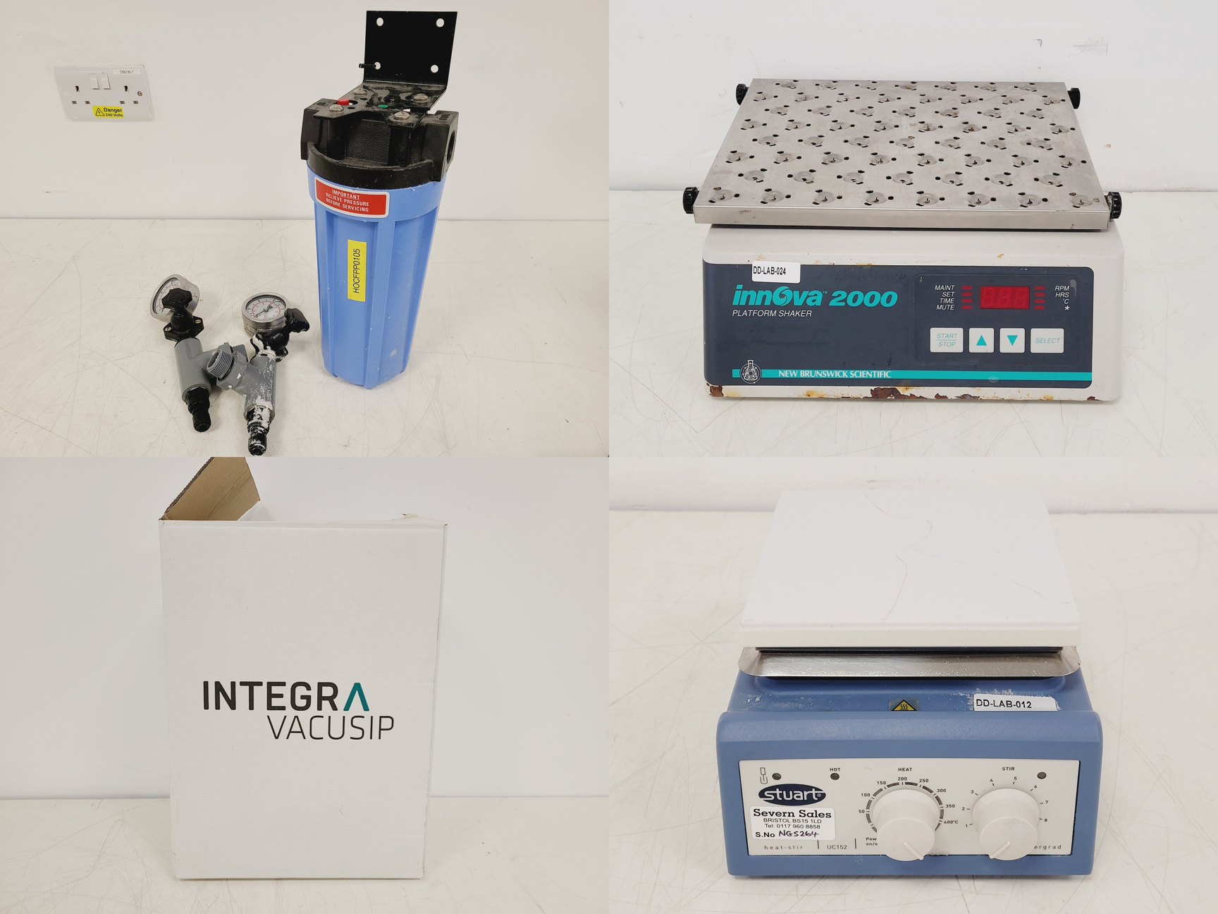 Image of Mixed Job Lot of Laboratory Equipment - Sanyo, Leitz, Stuart, Grant 