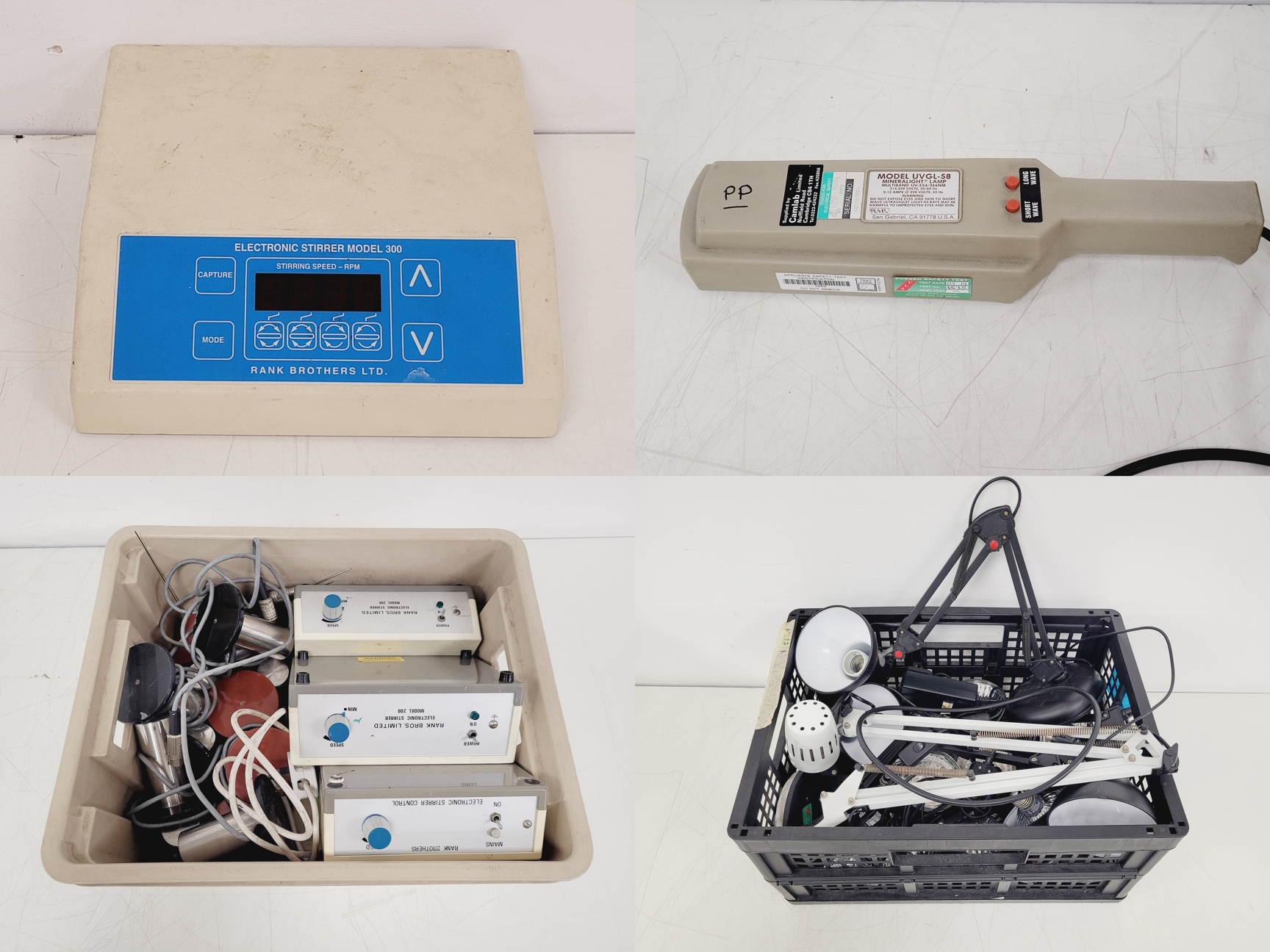 Image of Mixed Job Lot of Laboratory Equipment - Sanyo, Leitz, Stuart, Grant 