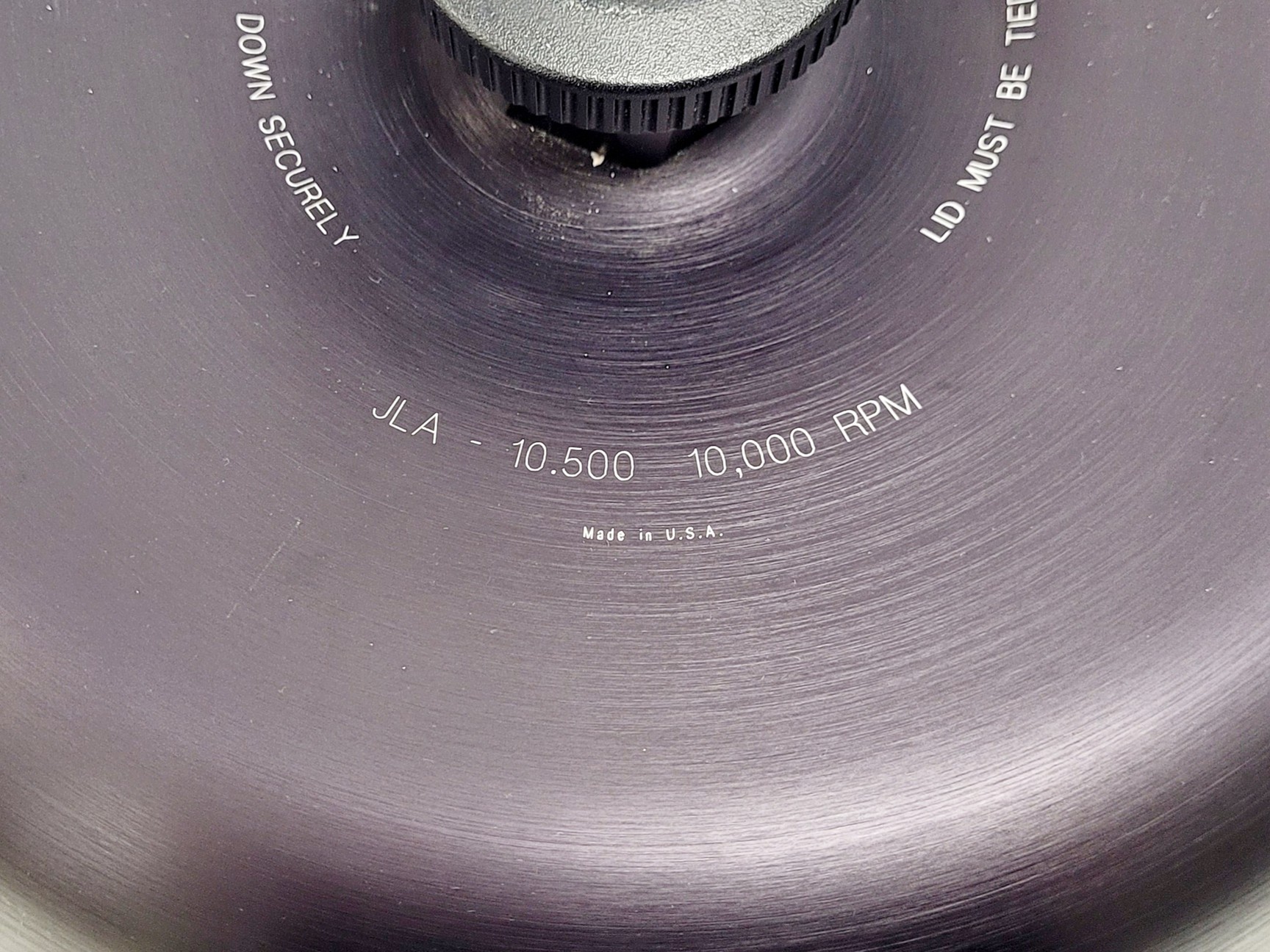 Image of Beckman J Series J-Lite JLA-10.500 10,000rpm Rotor