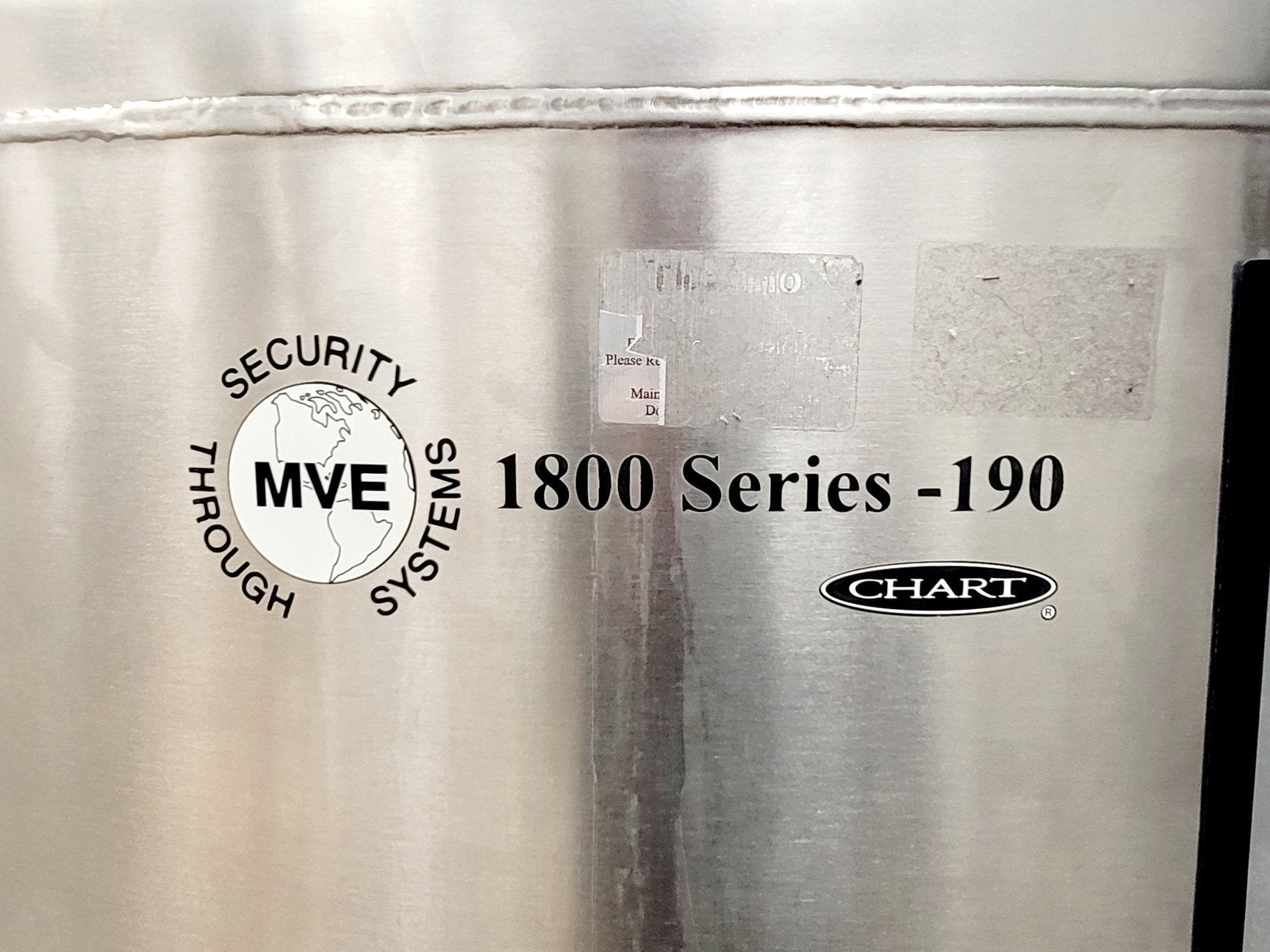 Image of MVE 1894R-190AF-GB LN2 Liquid Nitrogen Cryogenic Freezer