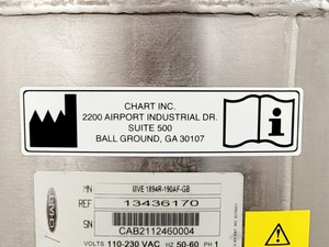 Thumbnail image of MVE 1894R-190AF-GB LN2 Liquid Nitrogen Cryogenic Freezer