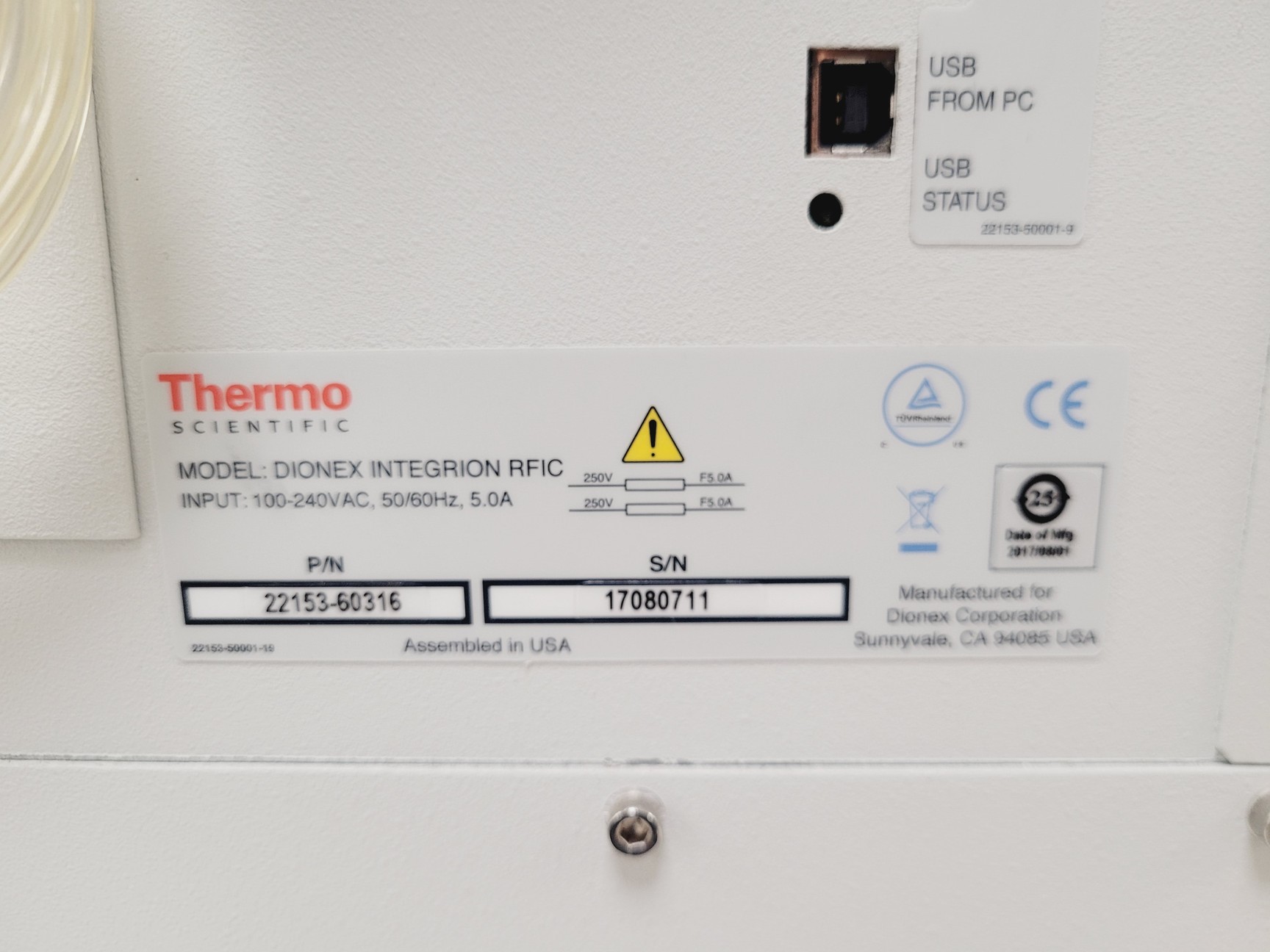 Image of Thermo Scientific Dionex Integrion RFIC HPIC with Dionex AS-DV Autosampler