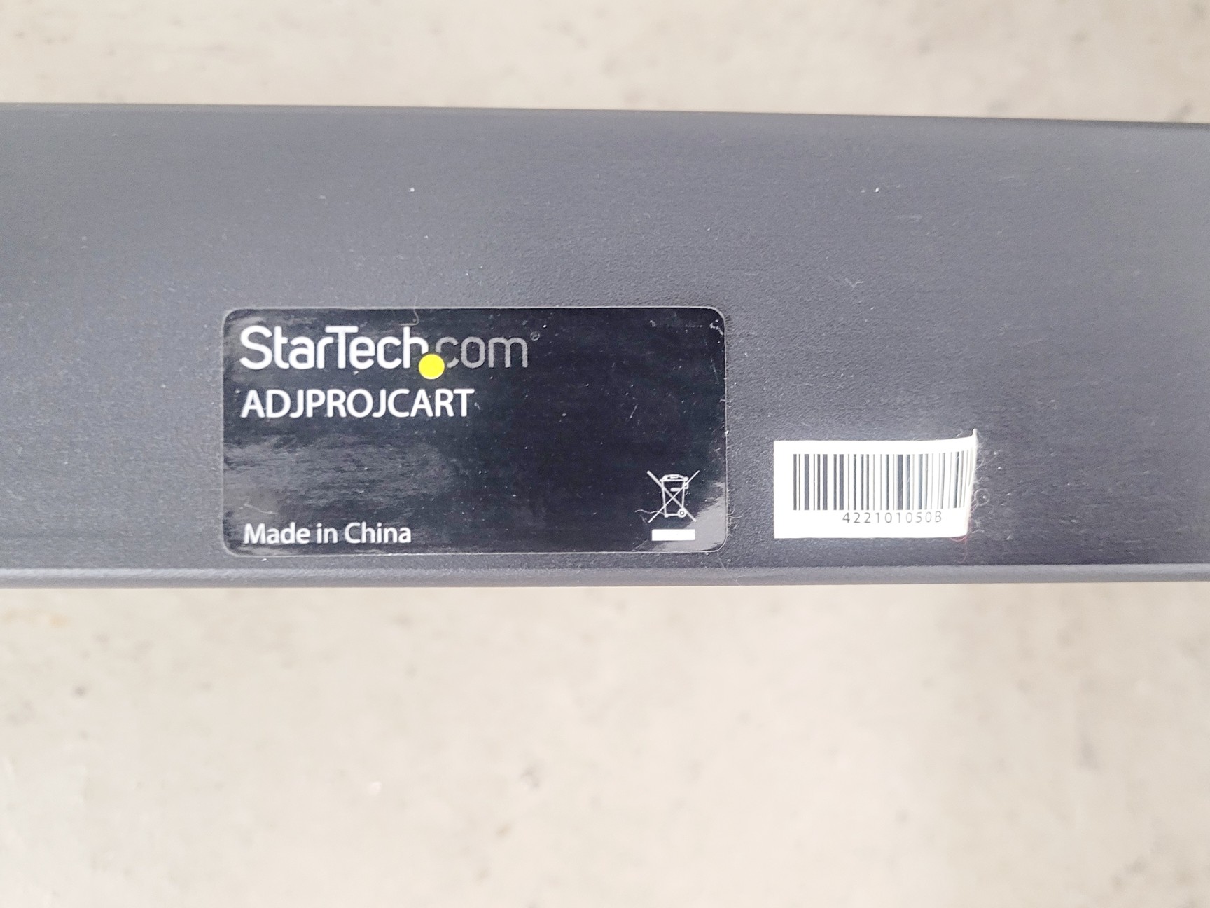 Image of StarTech Mobile Projector and Laptop Stand up to 10kg/22lb (ADJPROJCART)