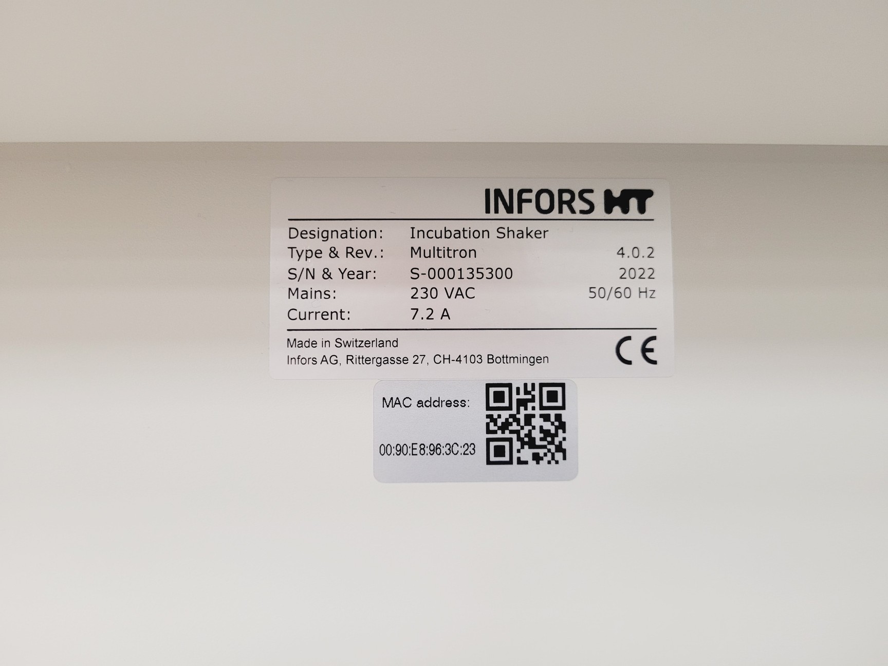 Image of Infors HT Multitron 4.0.2 Shaker Incubator Double Stack
