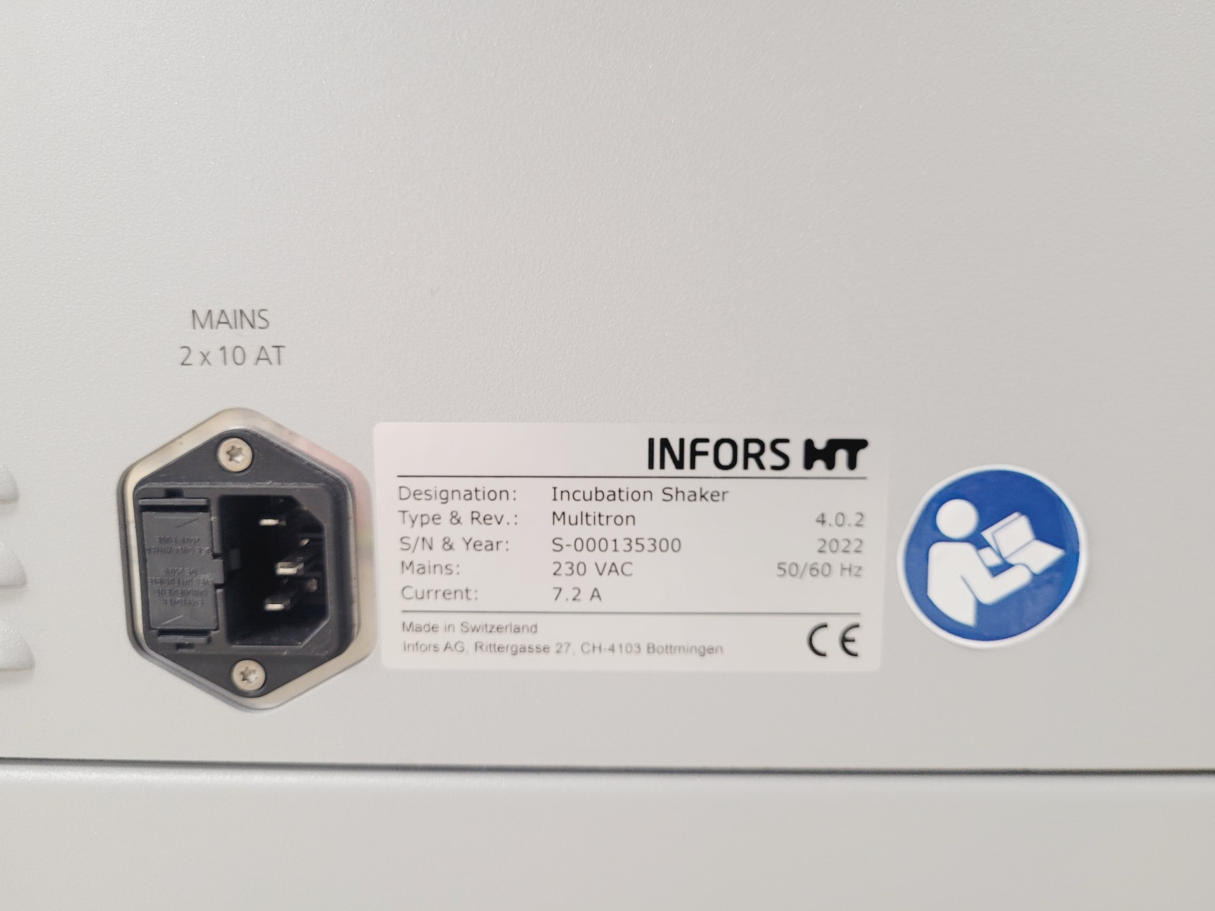 Image of Infors HT Multitron 4.0.2 Shaker Incubator Double Stack
