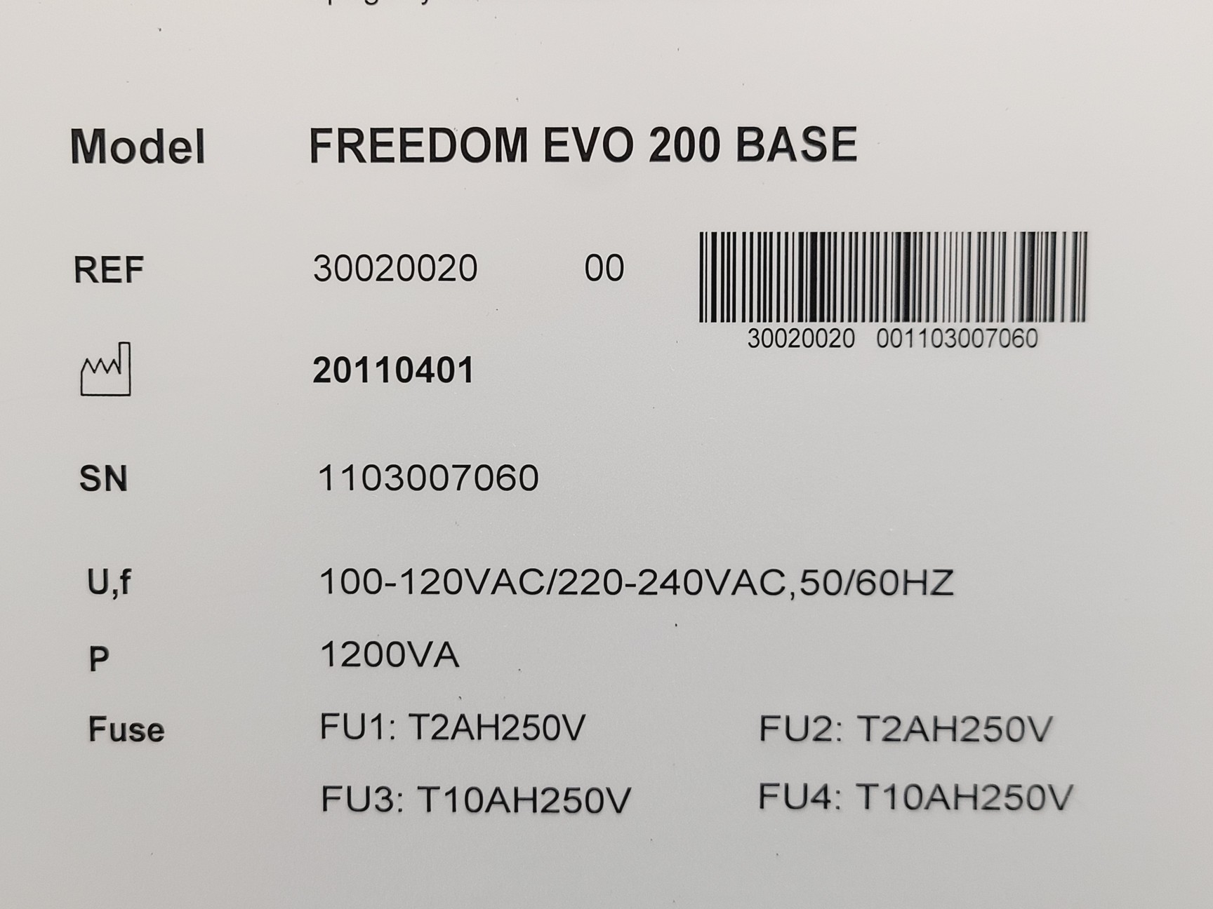 Image of Tecan Freedom EVO 200 Base Liquid Handler 96-Channel with Stand
