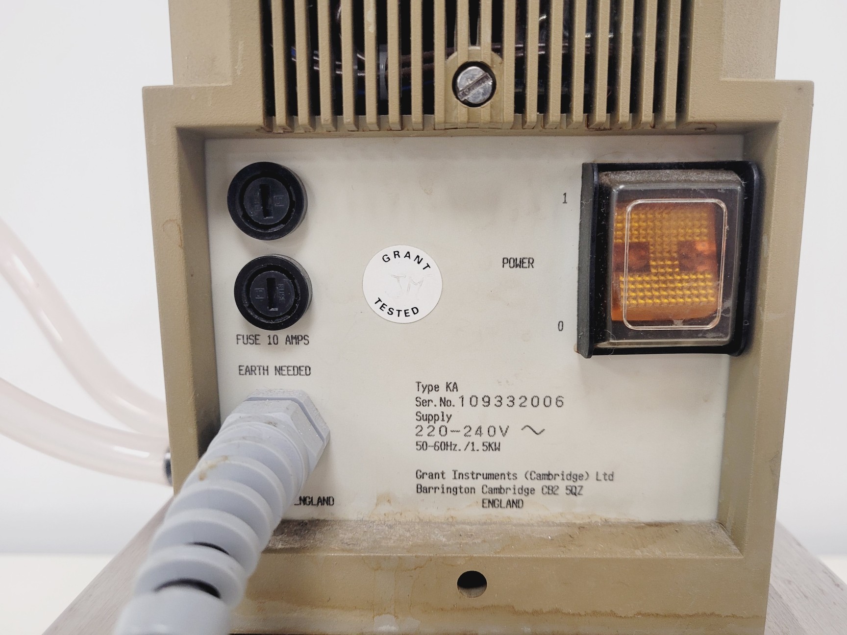Image of Grant Type KA/W6 Recirculating Water Bath Lab