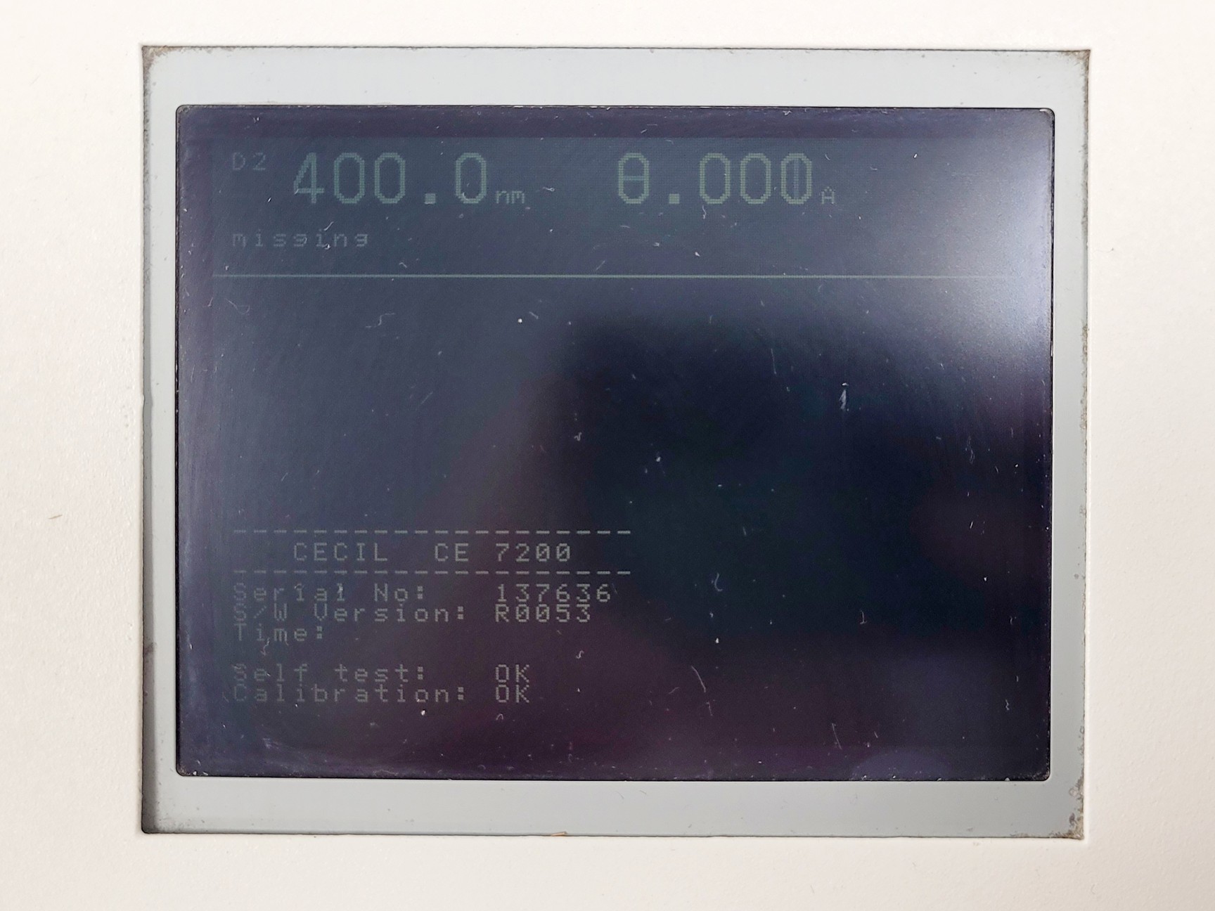 Image of Cecil Aquarius CE 7200 UV/VIS Spectrophotometer Lab