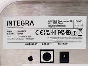 Thumbnail image of INTEGRA Vacusafe with Integrated Vacuum Pump Part No. 158310 in Box