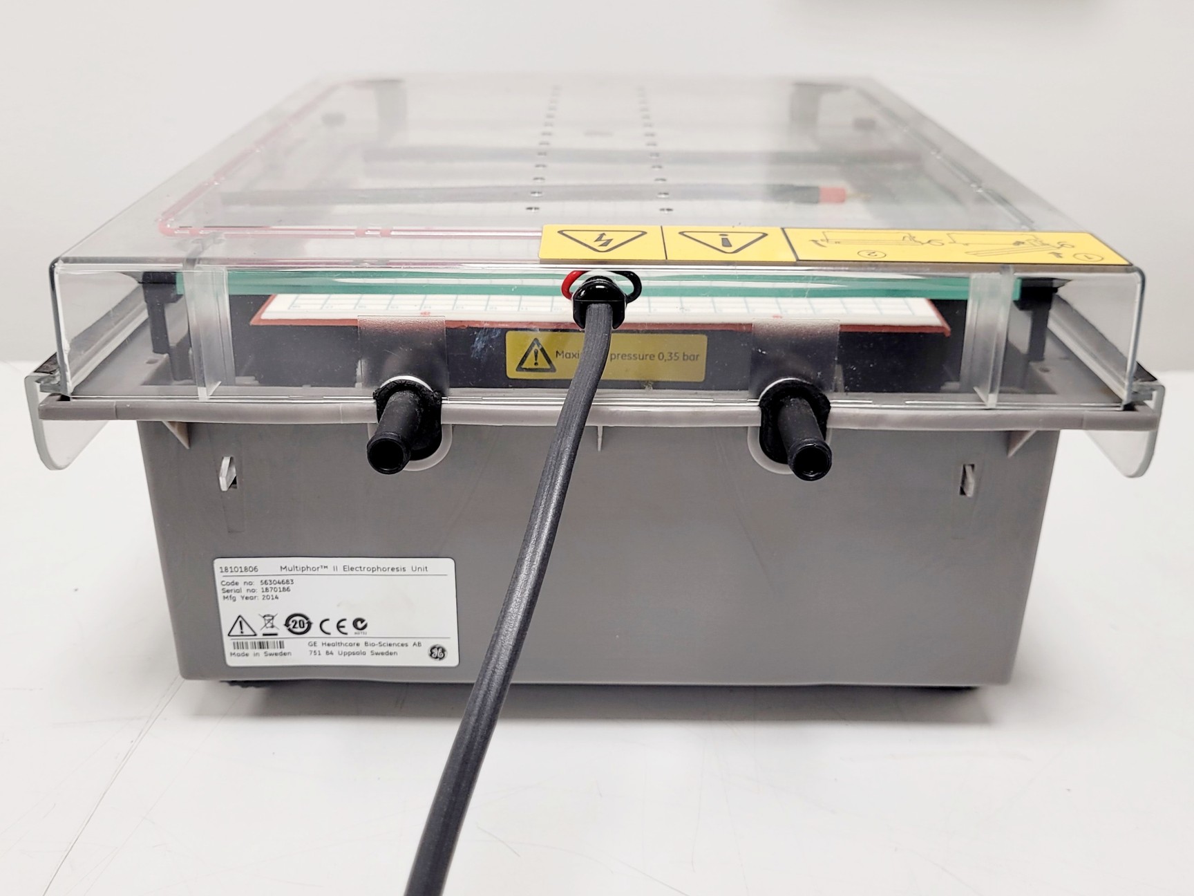 Image of GE Healthcare Multiphor II Electrophoresis System w/ Consort E861 Power Supply 