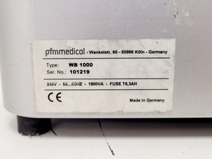 Thumbnail image of PFM Waterbath 1000 Benchtop Laboratory Waterbath Model WB 1000