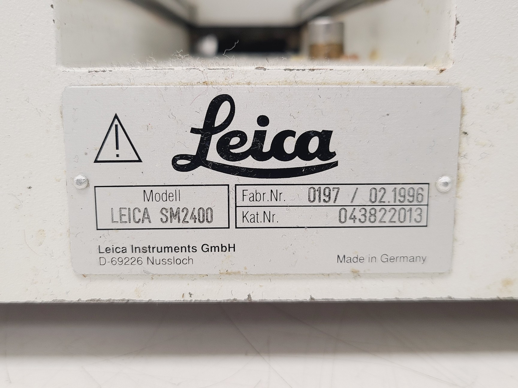 Image of Leica SM2400 Sledge Microtome
