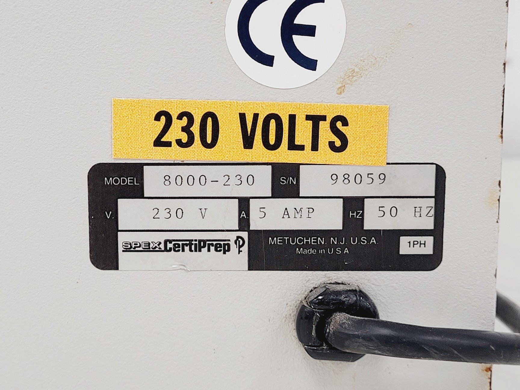 Image of SPEX CertiPrep 8000 Mixer/Mill