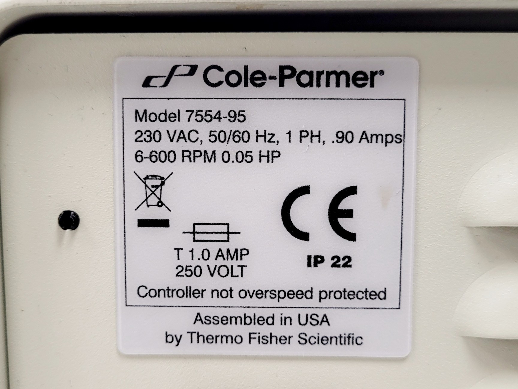 Image of Cole Palmer MasterFlex L/S Economy Drive 7554-95 w/ Easy-Load Model 7518-02