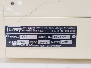 Thumbnail image of Leec 555 Drying Cabinet 