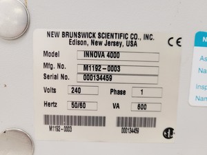 Thumbnail image of New Brunswick Innova 4000 Shaking Incubator