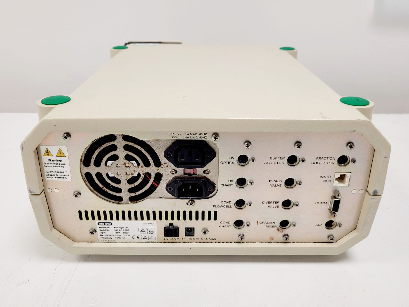 Image of BioRad BioLogic LP Chromatography System W/ Biologic Biofrac Fraction Collector