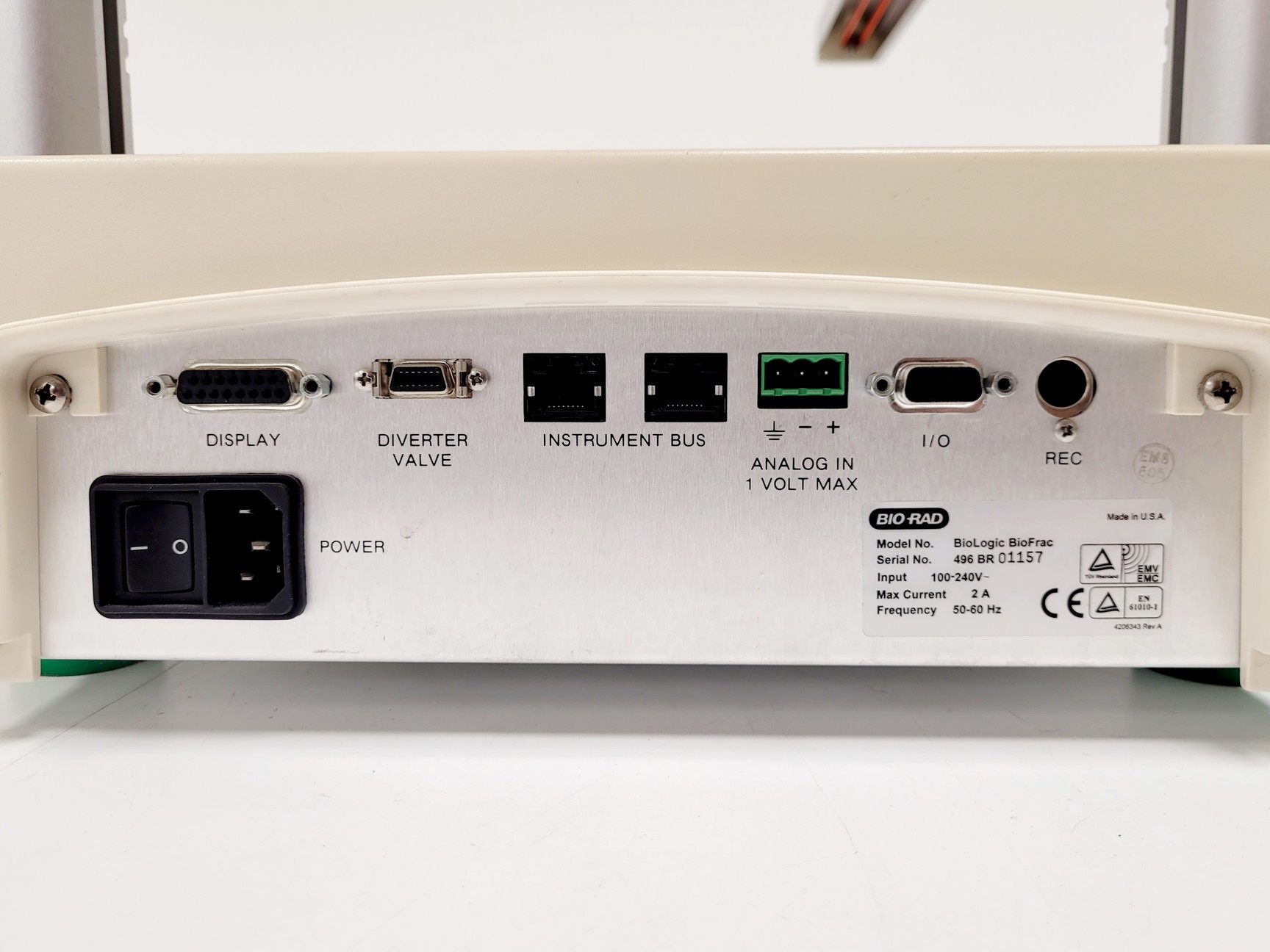 Image of BioRad BioLogic LP Chromatography System W/ Biologic Biofrac Fraction Collector