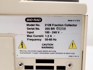Thumbnail image of BioRad BioLogic LP Chromatography System W/ Biologic Biofrac Fraction Collector