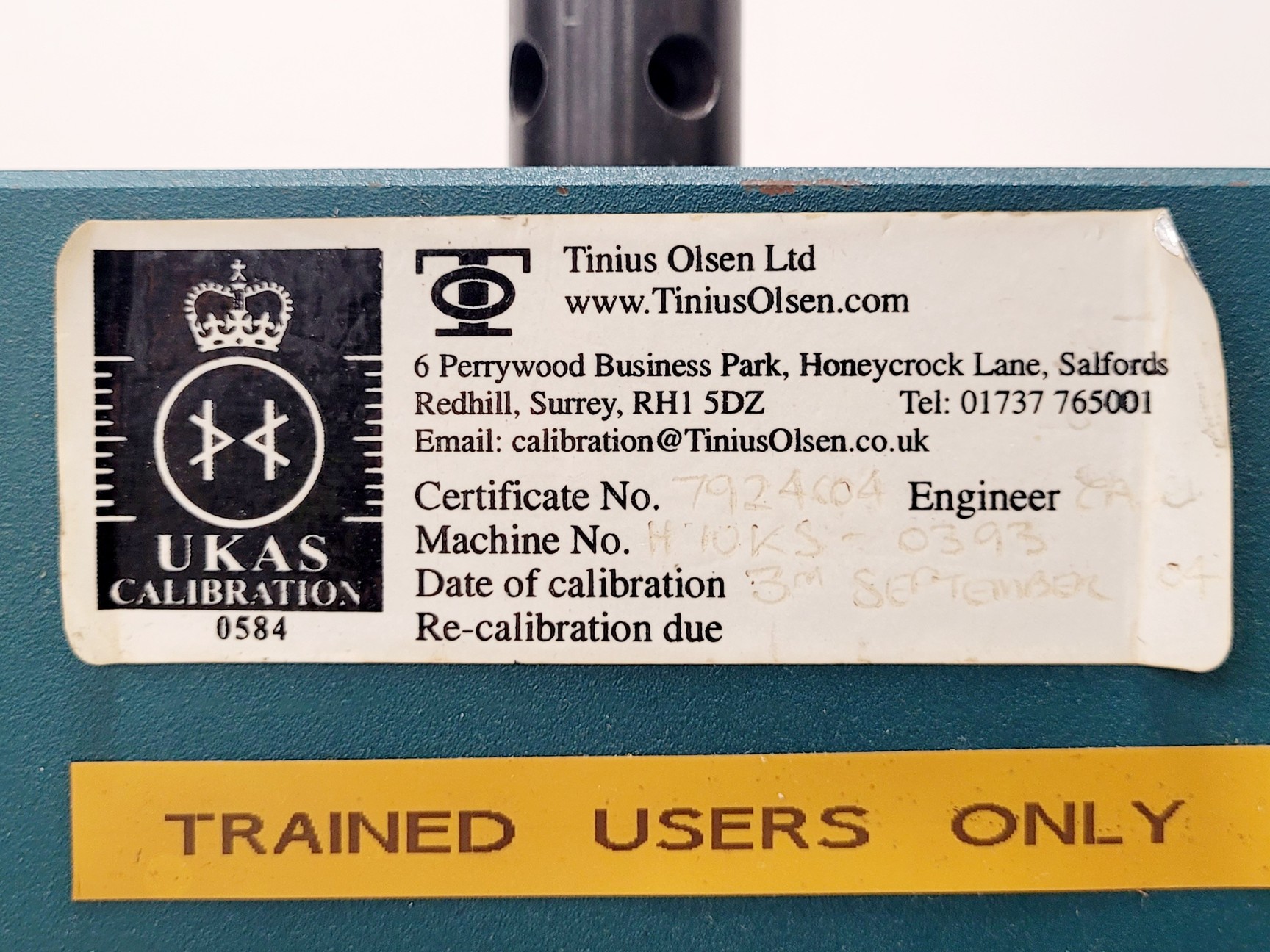 Image of Hounsfield H10KS Dual-Column Universal Testing Machine