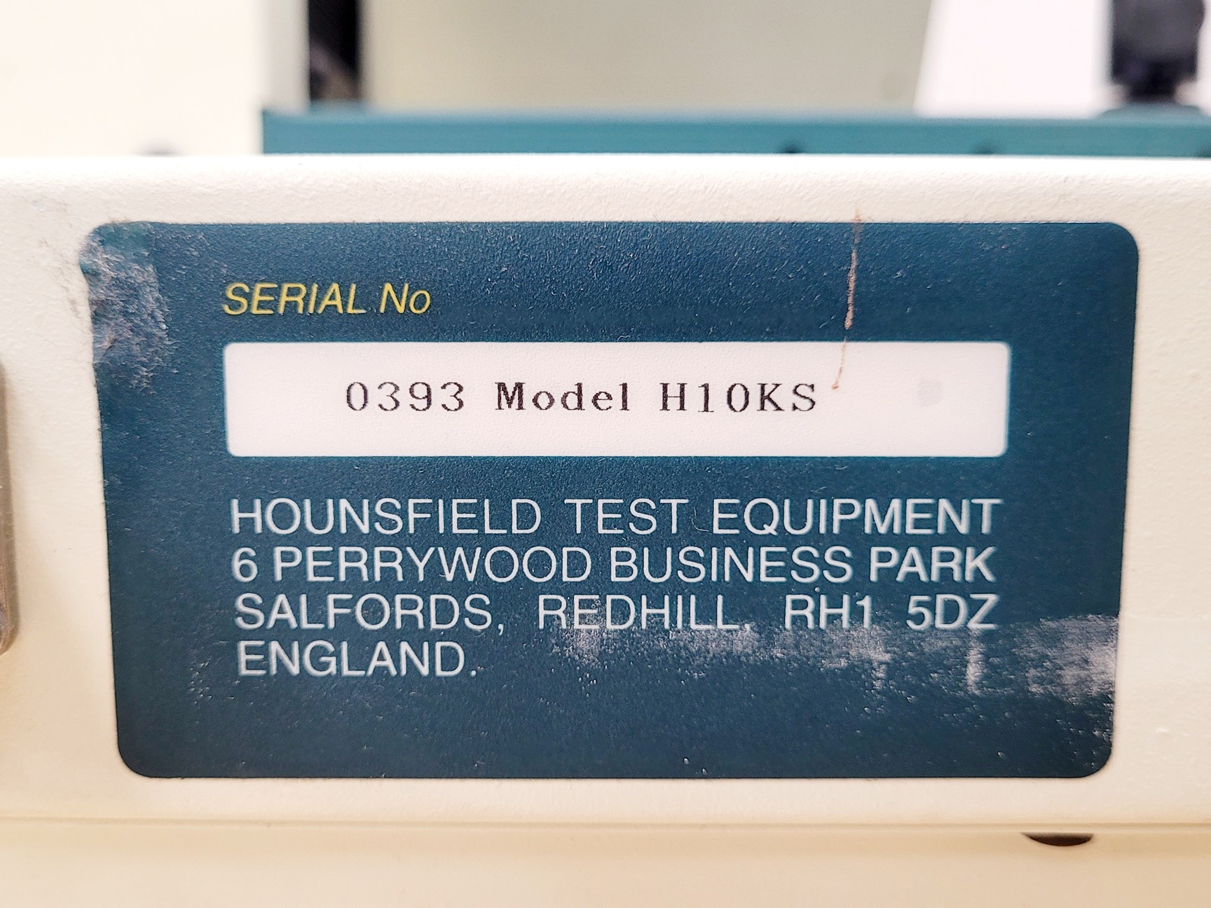 Image of Hounsfield H10KS Dual-Column Universal Testing Machine
