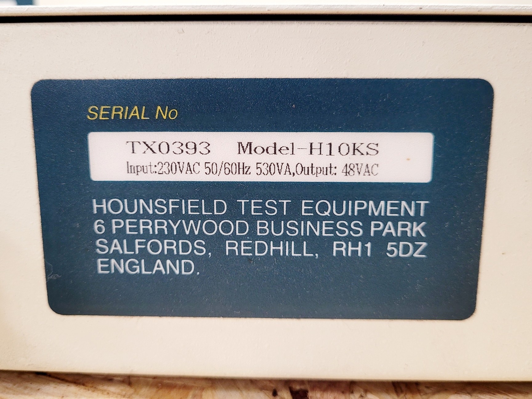 Image of Hounsfield H10KS Dual-Column Universal Testing Machine