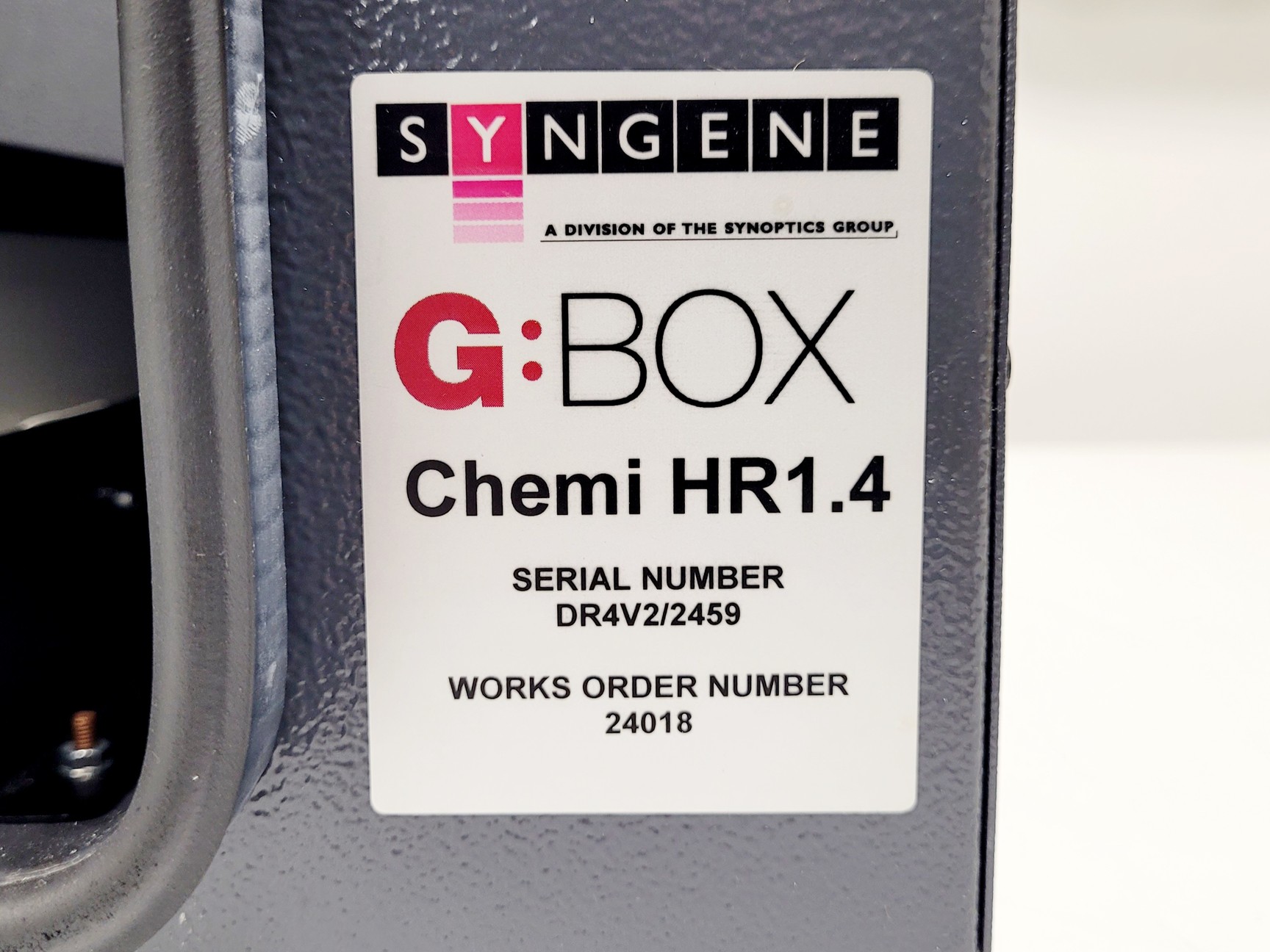 Image of Syngene GBOX Chemi HR1.4 Gel Imaging System