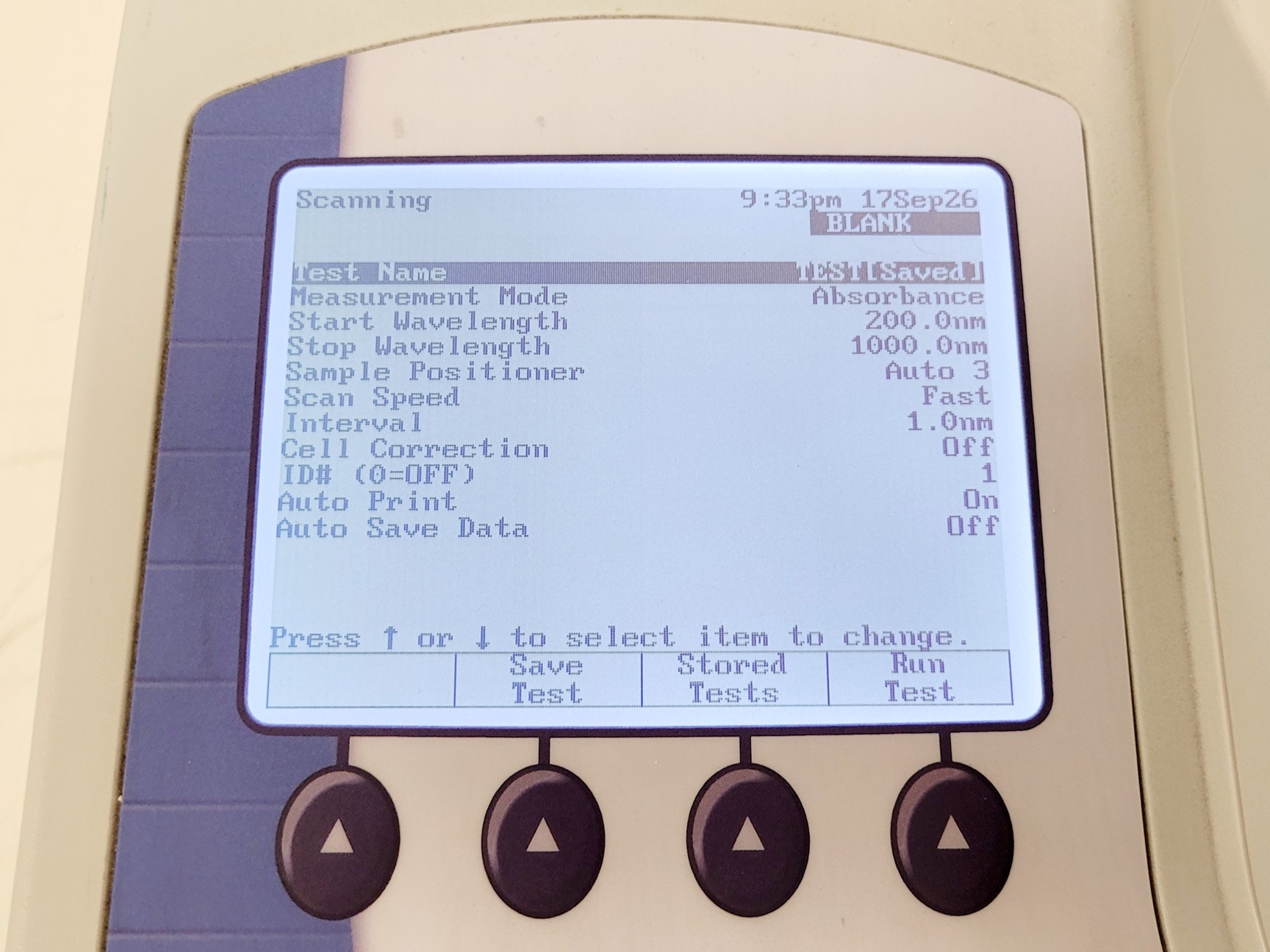 Image of Thermo Scientific GeneSys G10S UV-VIS Spectrophotometer Lab