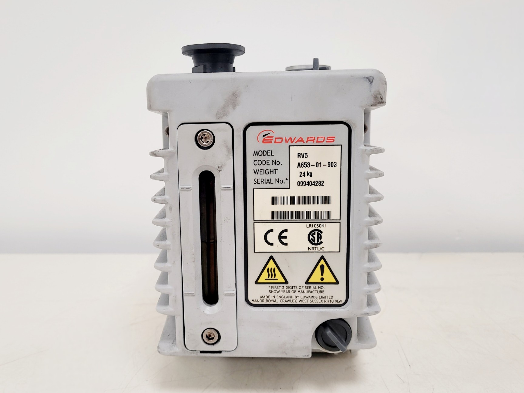 Image of Edwards RV5 Rotary Vane Vacuum Pump 