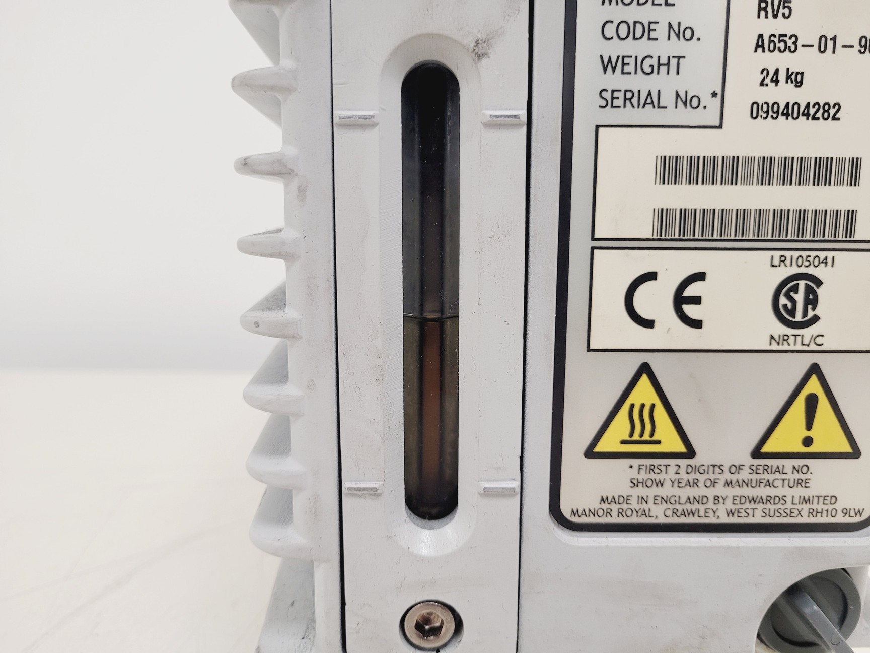 Image of Edwards RV5 Rotary Vane Vacuum Pump 
