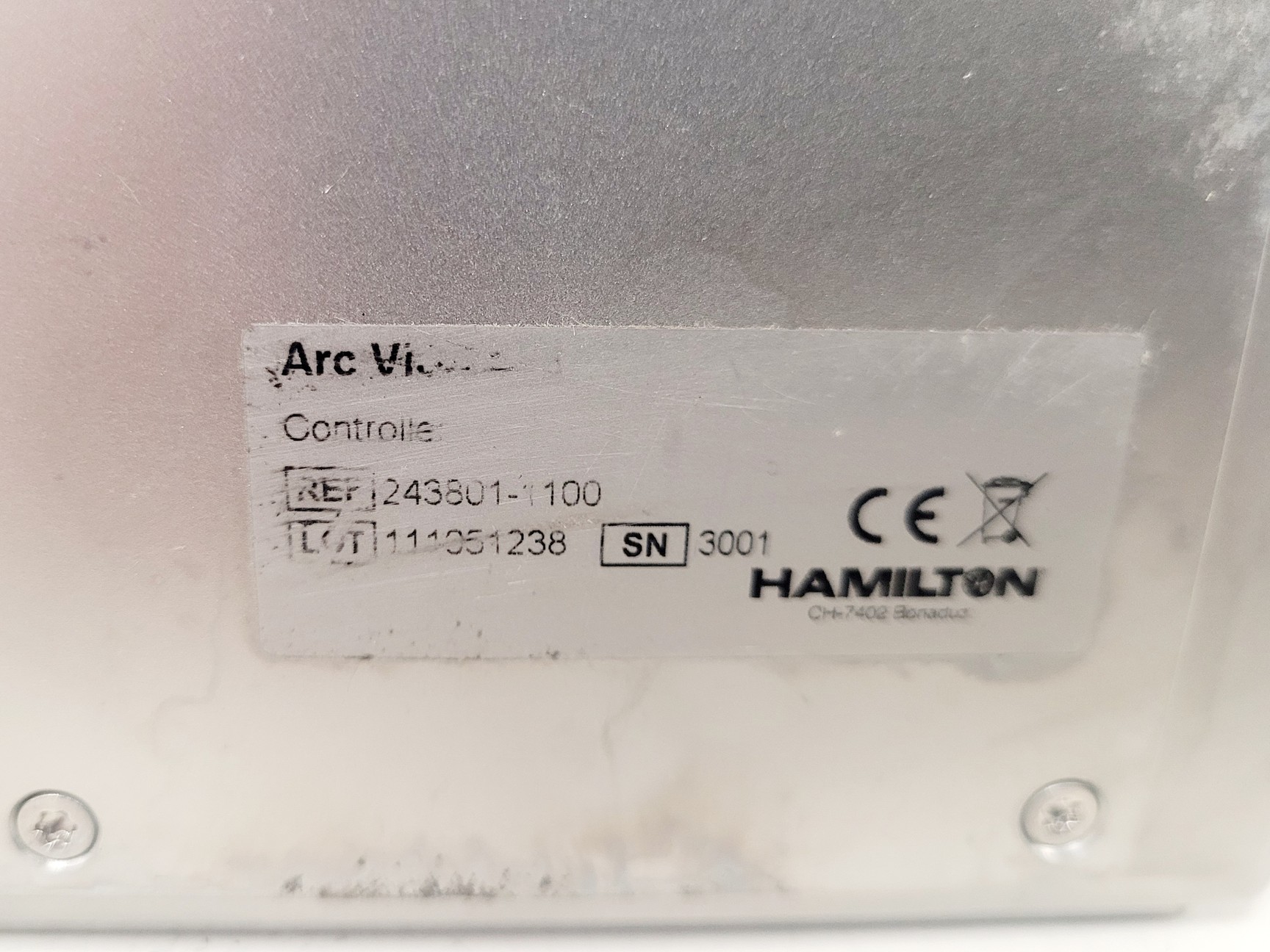 Image of Hamilton Arc View 243801-1100 Bioprocess Controller