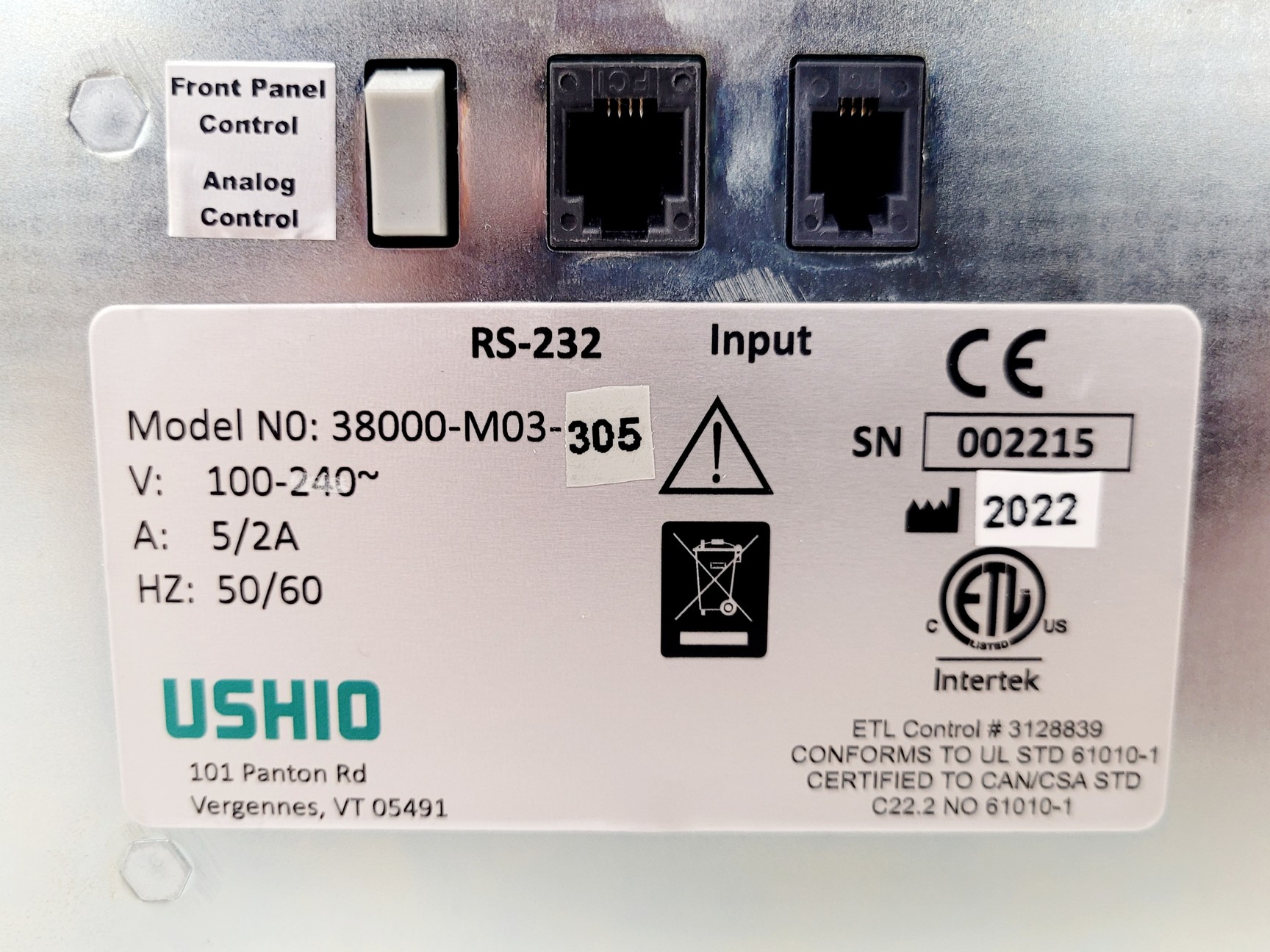 Image of Ushio 38000-M03-035 SugarCUBE Ultra LED Illuminator