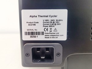 Thumbnail image of Cole-Parmer AC2196 Alpha Thermal Cycler PCR Max