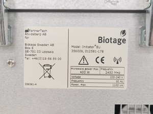 Thumbnail image of Biotage Initiator+ Microwave Synthesiser Lab
