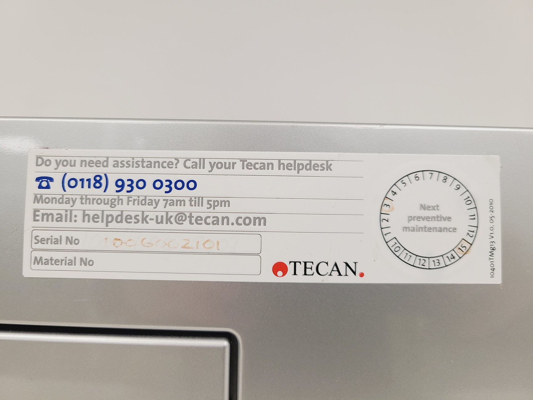 Image of Tecan Infinite F200 Microplate Reader