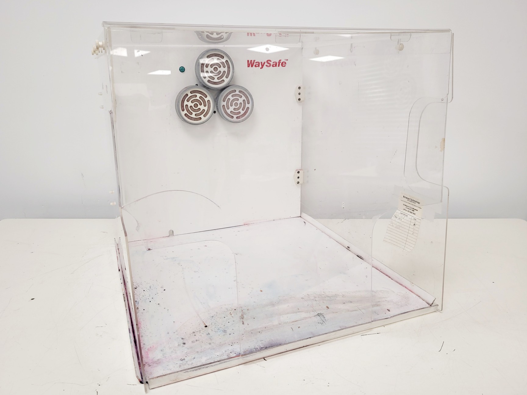 Image of WAYSAFE Type WS110/T Ductless Benchtop Balance Hood Enclosure