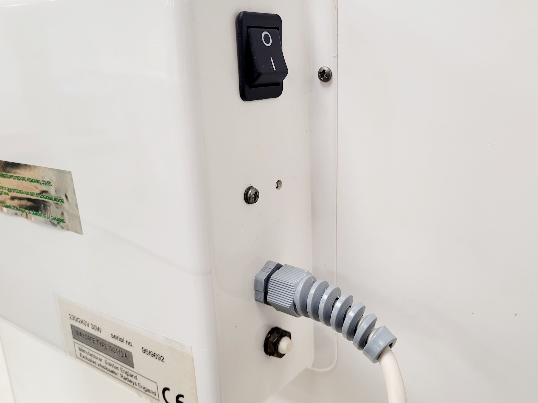 Image of WAYSAFE WS110/A Ductless Benchtop Balance Hood Enclosure
