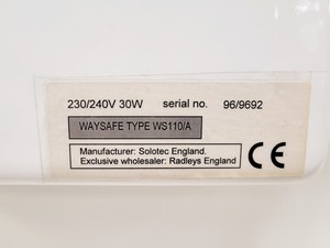 Thumbnail image of WAYSAFE WS110/A Ductless Benchtop Balance Hood Enclosure
