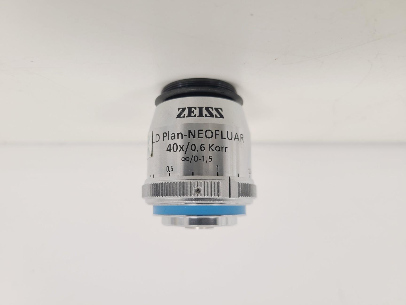 Image of Zeiss LD Plan-NEOFLUAR 40x/0.6 Korr Microscope Objective