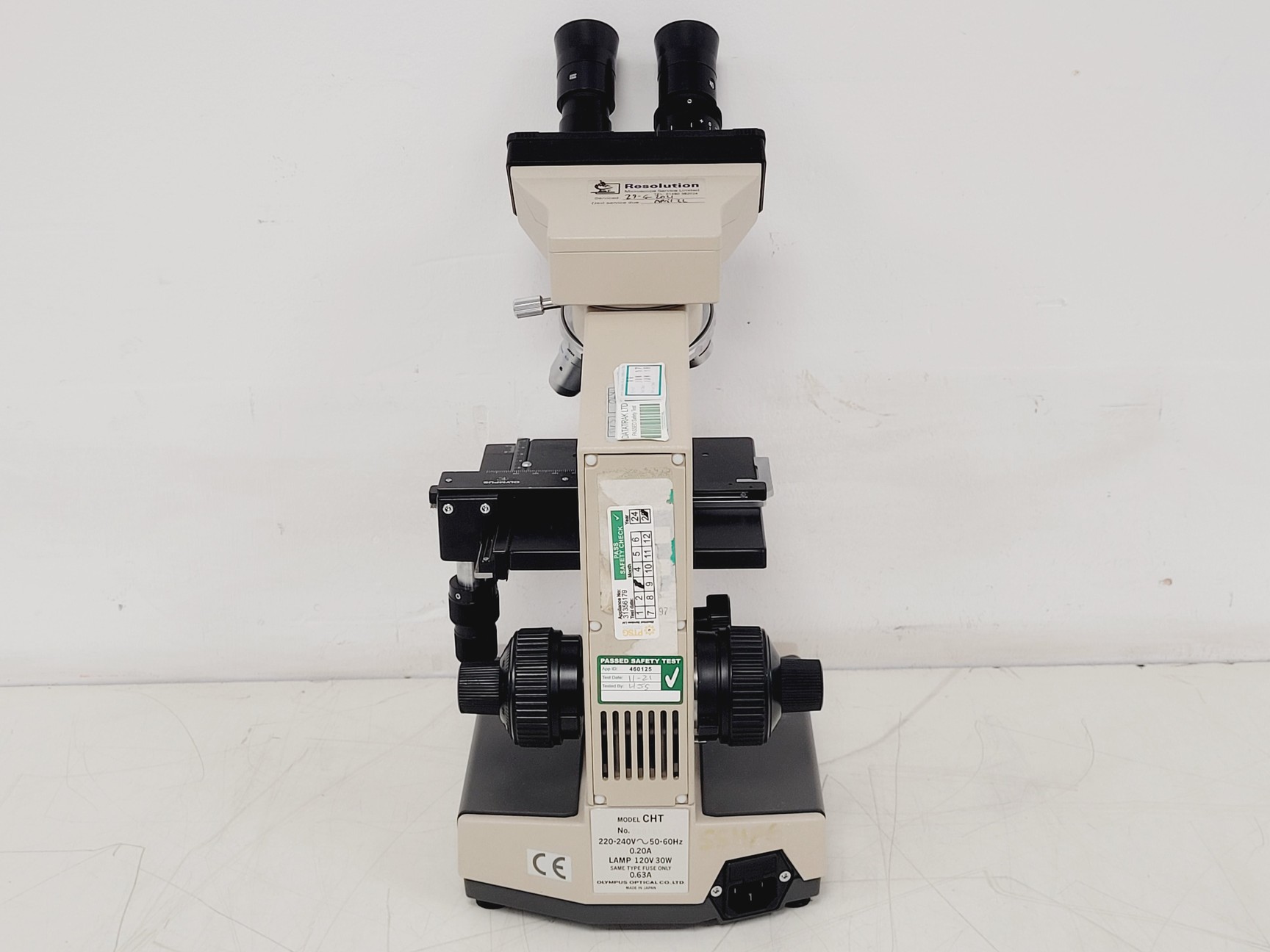 Image of Olympus CHT CH-2 Compound Microscope W/ 0.10/0.25/0.65 Objectives