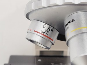 Thumbnail image of Olympus CHT CH-2 Compound Microscope W/ 0.10/0.25/0.65 Objectives