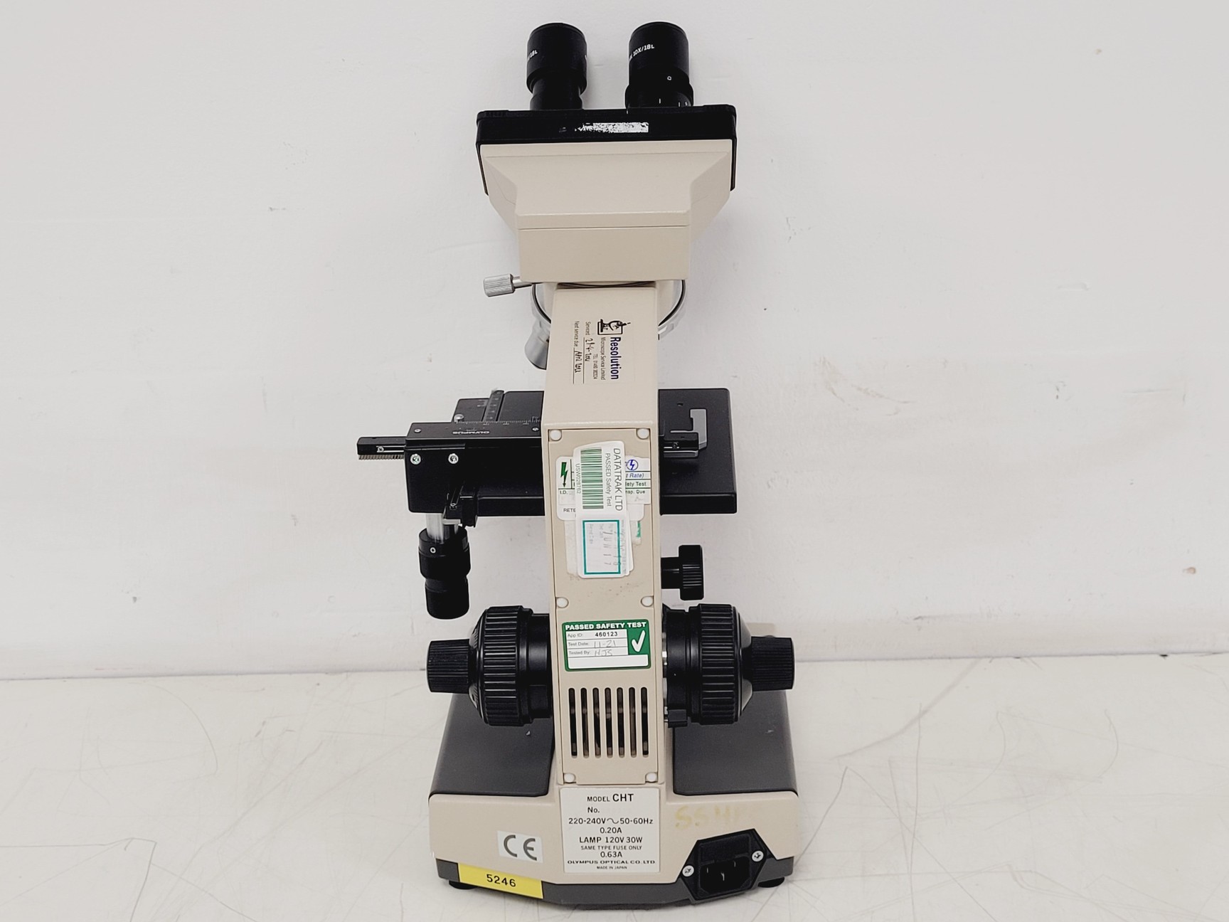 Image of Olympus CHT CH-2 Compound Microscope W/ 0.10/0.25/0.65 Objectives