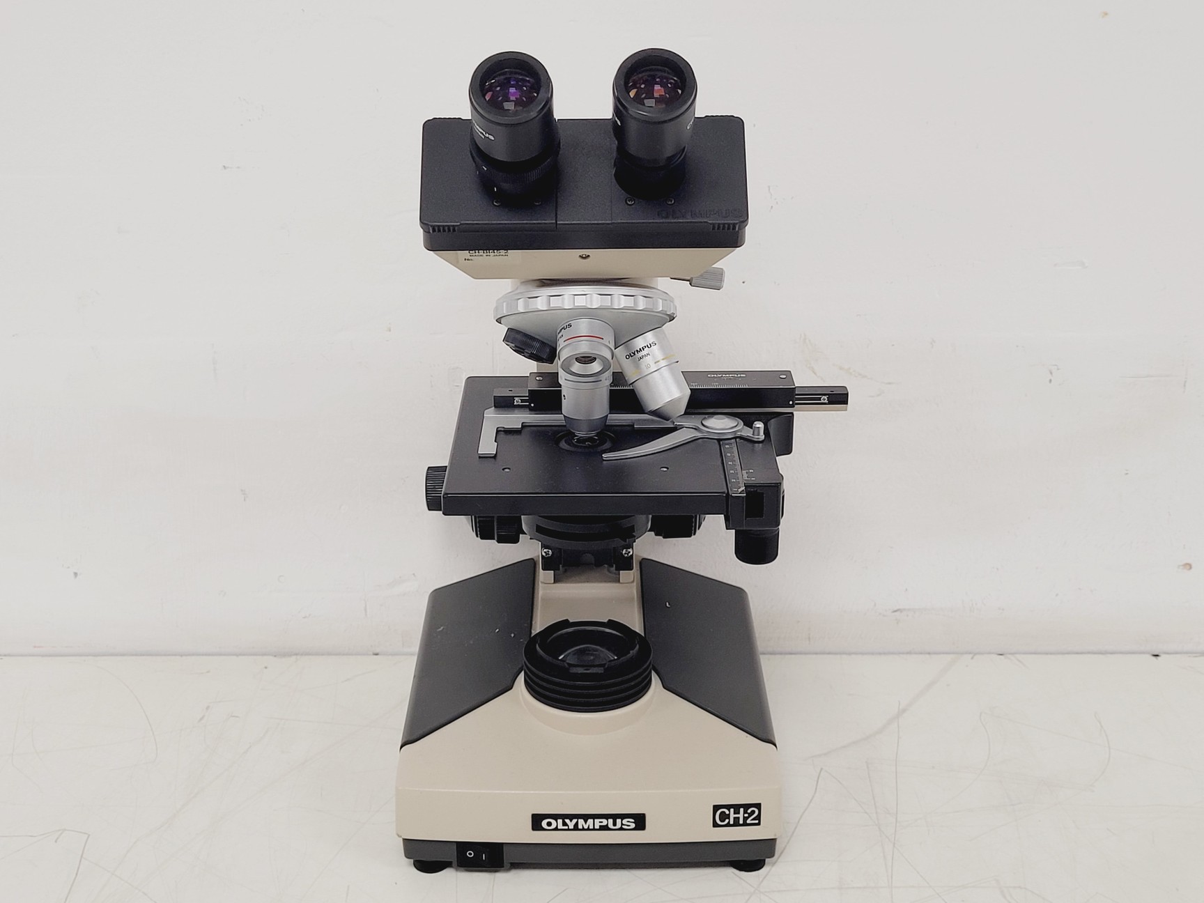 Image of Olympus CHT CH-2 Compound Microscope W/ 0.10/0.25/0.65 Objectives